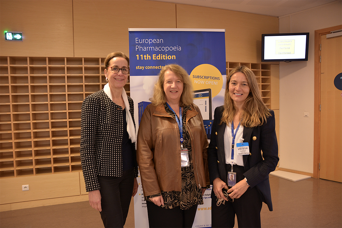 Fabienne Keller et la délégation de la Commission de l’environnement, de la santé publique et de la sécurité alimentaire (ENVI), le 18 janvier 2024
